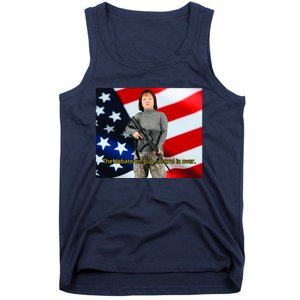 Lily Tang Williams The Debate On Gun Control Is Over Tank Top