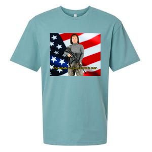 Lily Tang Williams The Debate On Gun Control Is Over Sueded Cloud Jersey T-Shirt