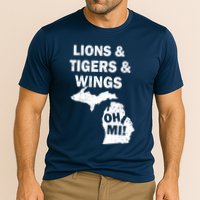 Lions Tigers Wings Oh Mi Vintage Performance Shirt