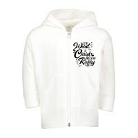 Let The Word Of Christ Well In You Richly Colossians 316 Toddler Zip Fleece Hoodie