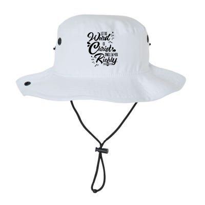 Let The Word Of Christ Well In You Richly Colossians 316 Bucket Hat