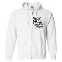 Let The Word Of Christ Well In You Richly Colossians 316 Full Zip Hoodie