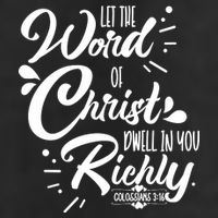 Let The Word Of Christ Dwell In You Richly Bible Beanie