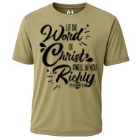 Let The Word Of Christ Dwell In You Richly Bible Cooling Performance Crew T-Shirt