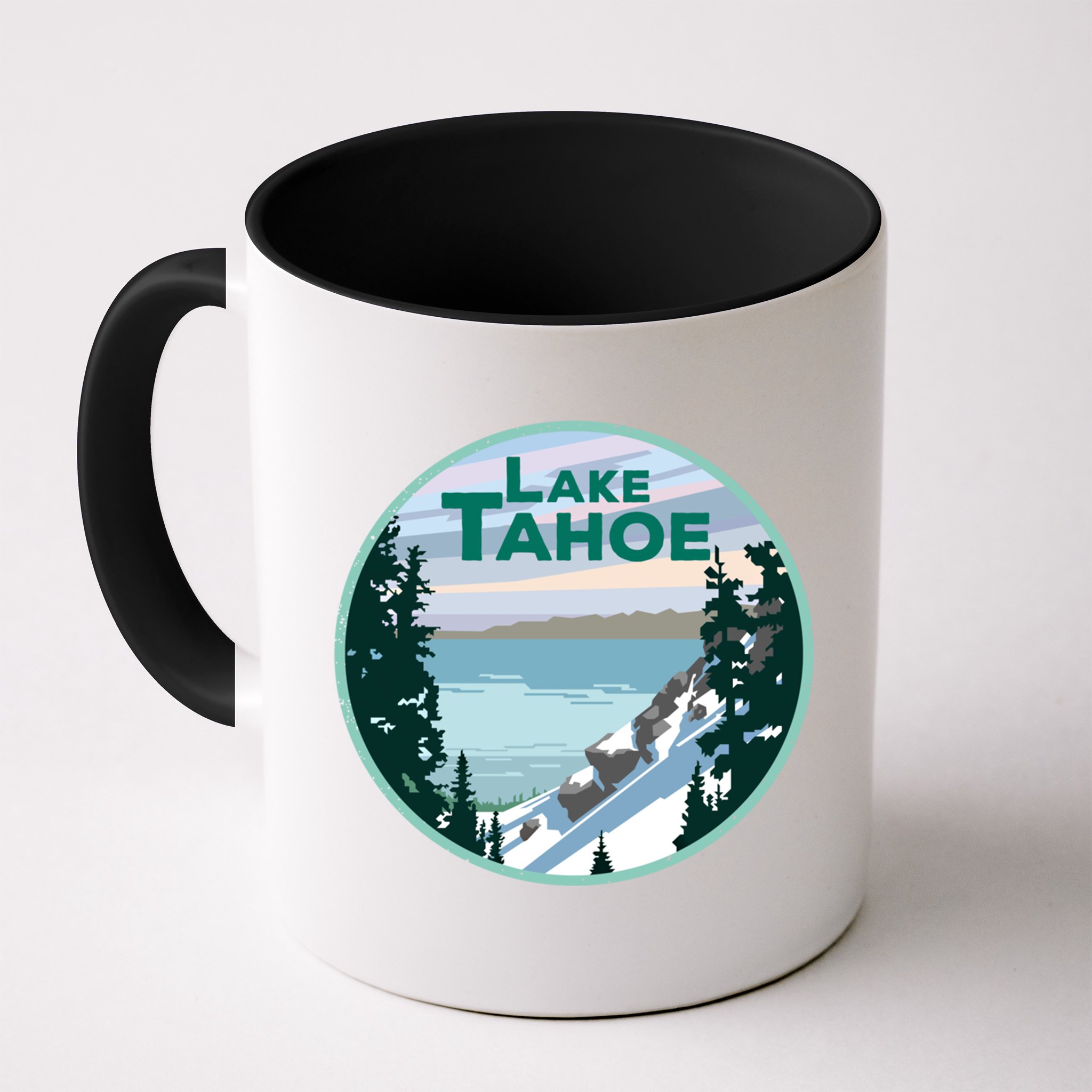 Lake Tahoe Winter Meaningful Gift California Nevada Mountain Gift Mug