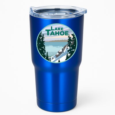 Lake Tahoe Winter Meaningful Gift California Nevada Mountain Gift Tumbler