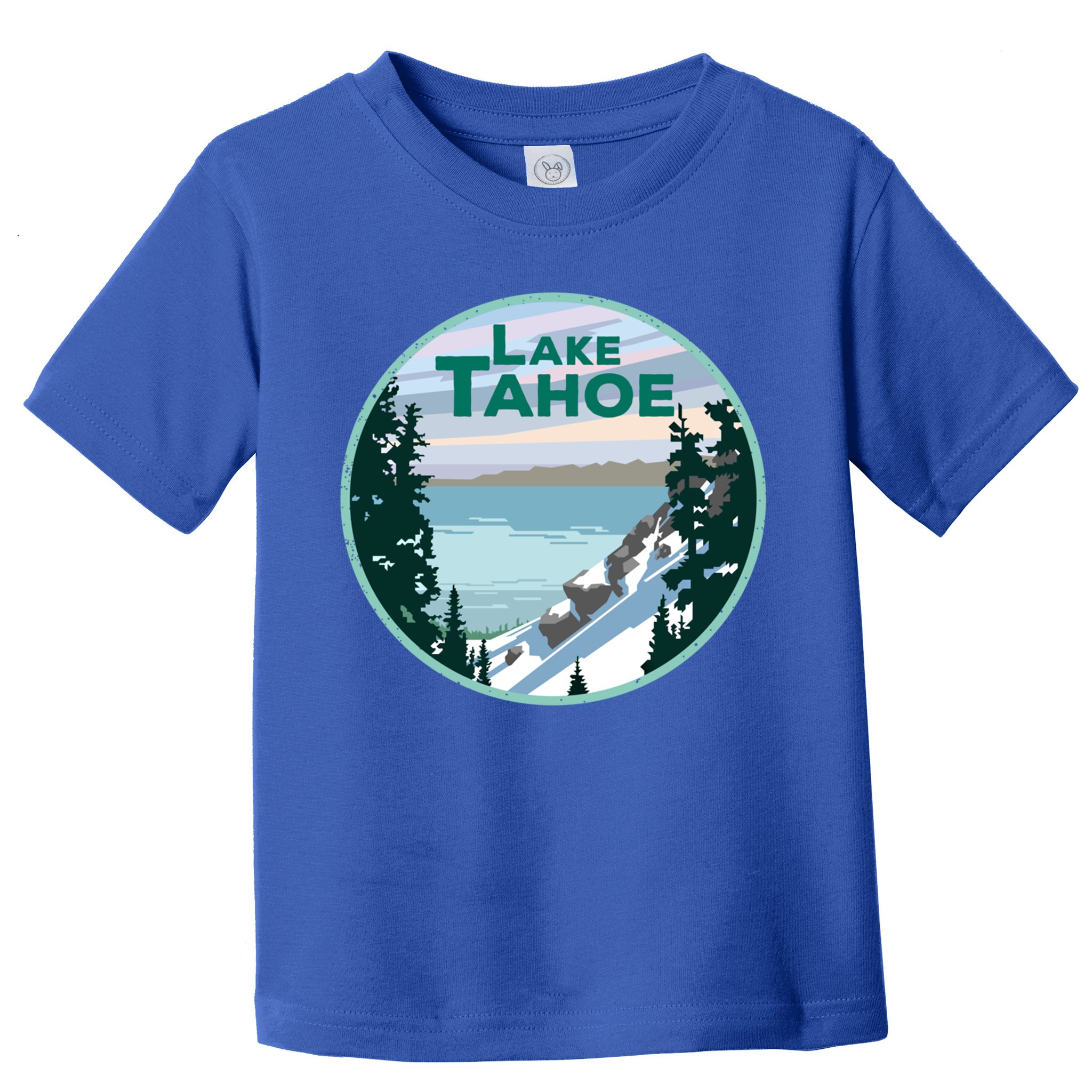 Lake Tahoe Winter Meaningful Gift California Nevada Mountain Gift Toddler T-Shirt