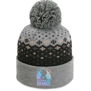 Lord Thank You For Blessing My Family Devout Black Meaningful Gift The Baniff Cuffed Pom Beanie