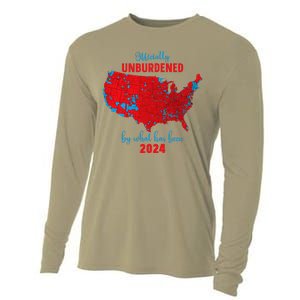 Ly Unburdened 2024 Map Electoral Map Trump Cooling Performance Long Sleeve Crew