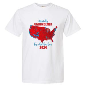 Ly Unburdened 2024 Map Electoral Map Trump Garment-Dyed Heavyweight T-Shirt