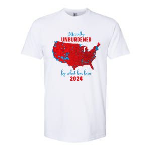 Ly Unburdened 2024 Map Electoral Map Trump Softstyle CVC T-Shirt