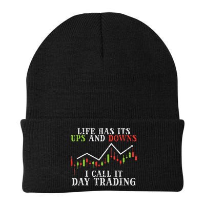 Life Ups And Downs Day Trading Crypto Stock Market Trader Beanie