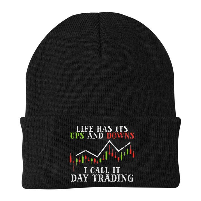 Life Ups And Downs Day Trading Crypto Stock Market Trader Beanie
