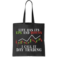 Life Ups And Downs Day Trading Crypto Stock Market Trader Bag