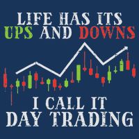 Life Ups And Downs Day Trading Crypto Stock Market Trader Infant Baby Jersey Bodysuit