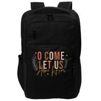 Let Us Adore Him Christian Christmas Impact Tech Backpack