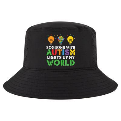 Light Up Autism Puzzle Autism Awareness, Autism Mom Cool Comfort Performance Bucket Hat