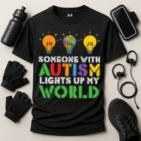 Light Up Autism Puzzle Autism Awareness, Autism Mom Performance Shirt