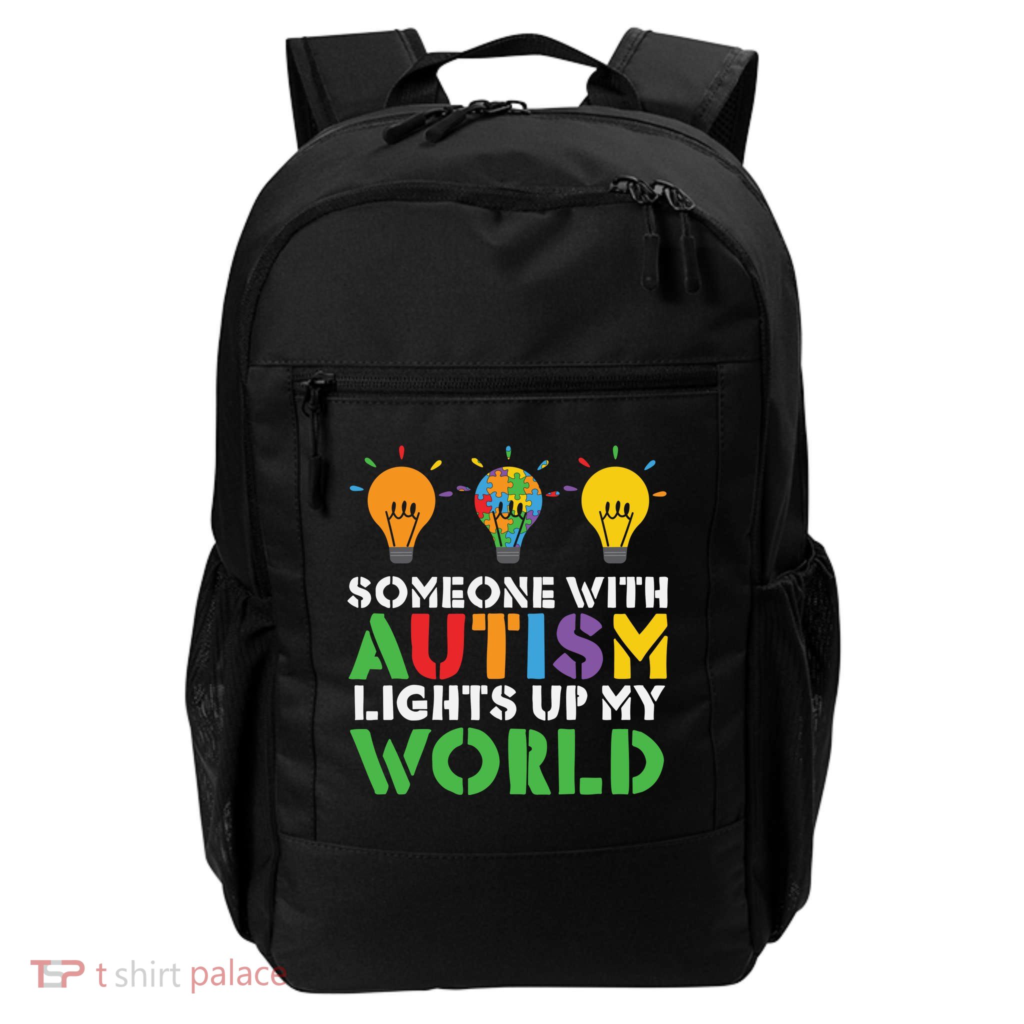 Light Up Autism Puzzle Autism Awareness, Autism Mom Backpack