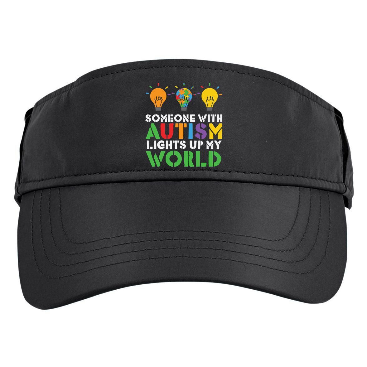 Light Up Autism Puzzle Autism Awareness, Autism Mom Adult Drive Performance Visor