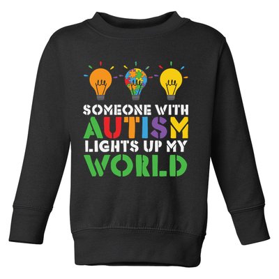 Light Up Autism Puzzle Autism Awareness, Autism Mom Toddler Sweatshirt