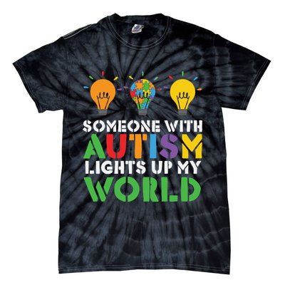 Light Up Autism Puzzle Autism Awareness, Autism Mom Tie-Dye T-Shirt