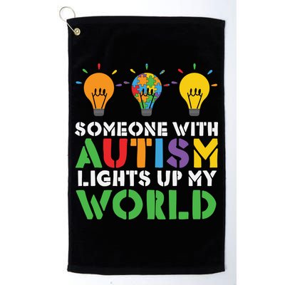 Light Up Autism Puzzle Autism Awareness, Autism Mom Golf Towel
