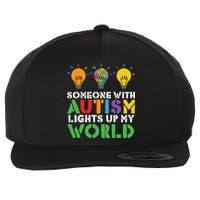 Light Up Autism Puzzle Autism Awareness, Autism Mom Wool Snapback Cap