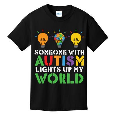 Light Up Autism Puzzle Autism Awareness, Autism Mom Kids T-Shirt