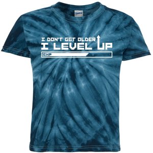 Level Up Birthday Kids Tie-Dye T-Shirt