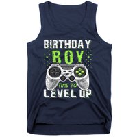 Level Up Birthday Boy Video Game Classic Fit Black Party Gift Tank Top