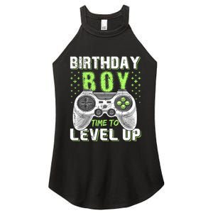 Level Up Birthday Boy Video Game Women’s Perfect Tri Rocker Tank