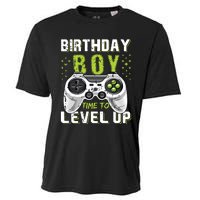 Level Up Birthday Boy Video Game Cooling Performance Crew T-Shirt