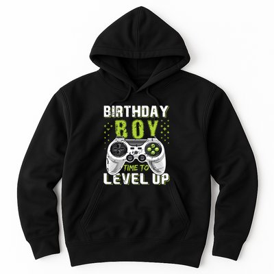 Level Up Birthday Boy Video Game Hoodie