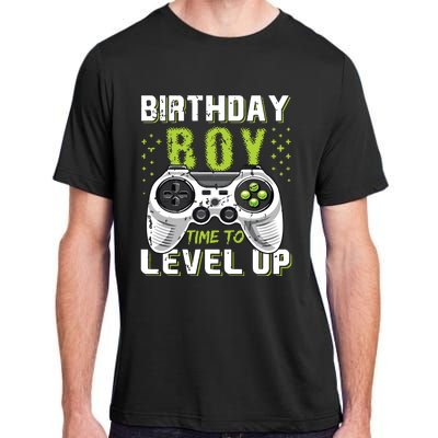 Level Up Birthday Boy Video Game Adult ChromaSoft Performance T-Shirt