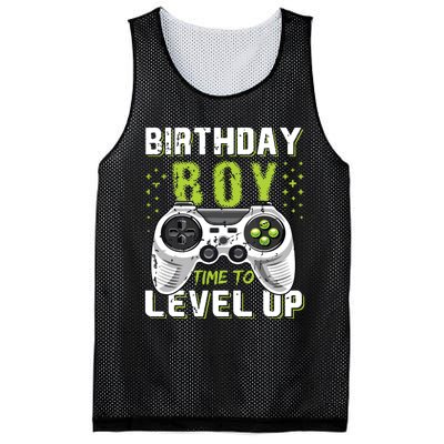 Level Up Birthday Boy Video Game Mesh Reversible Basketball Jersey Tank