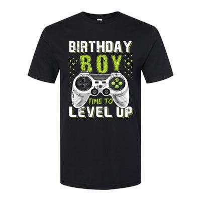 Level Up Birthday Boy Video Game Softstyle® CVC T-Shirt