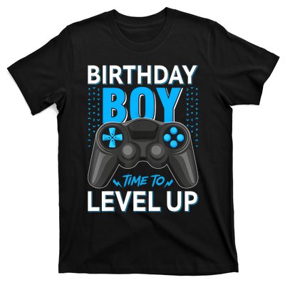 Level Up Birthday Boy Gamer Kids Party Video Game Gift T-Shirt