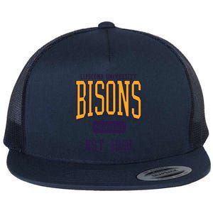 Lipscomb University Bison Est Date Flat Bill Trucker Hat