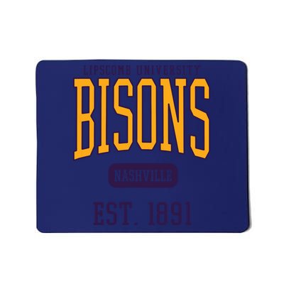 Lipscomb University Bison Est Date Mousepad