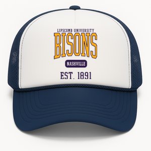 Lipscomb University Bison Est Date Trucker Hat