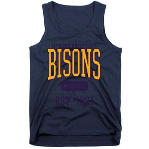 Lipscomb University Bison Est Date Tank Top