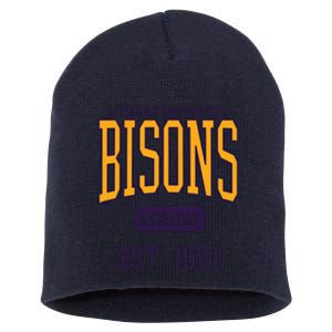 Lipscomb University Bison Est Date Short Acrylic Beanie