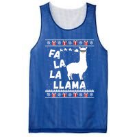 Llama Ugly Christmas Gift Sweater Gift Gift Mesh Reversible Basketball Jersey Tank