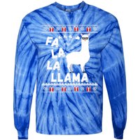 Llama Ugly Christmas Gift Sweater Gift Gift Tie-Dye Long Sleeve Shirt