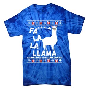 Llama Ugly Christmas Gift Sweater Gift Gift Tie-Dye T-Shirt