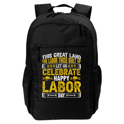 Let Us Celebrate Happy Labor Day Gift Backpack