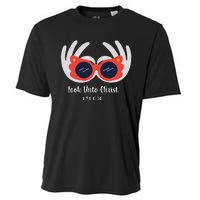 Look Unto Christ Gospel Theme 2025 Yw Ym D&C 636 Cooling Performance Crew T-Shirt