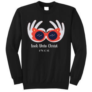 Look Unto Christ Gospel Theme 2025 Yw Ym D&C 636 Sweatshirt