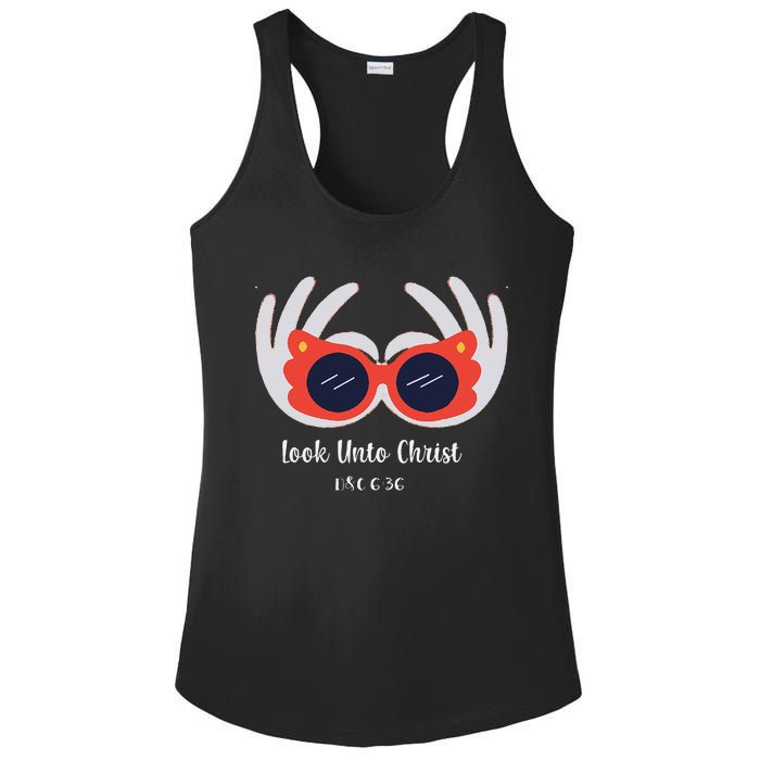 Look Unto Christ Gospel Theme 2025 Yw Ym D&C 636 Ladies PosiCharge Competitor Racerback Tank